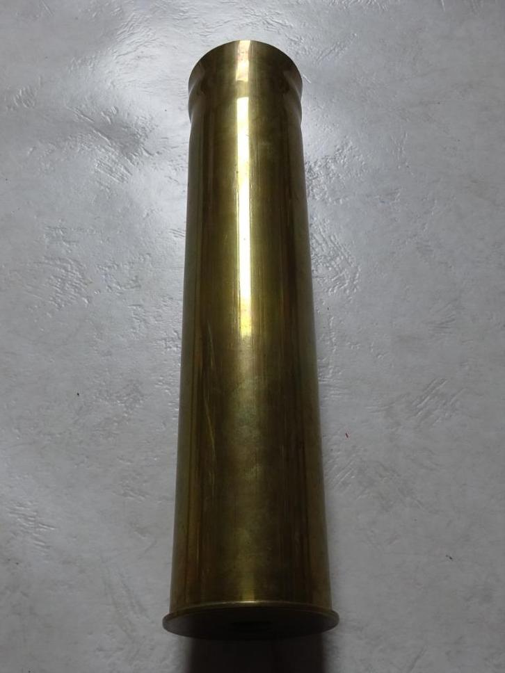 Duitse 7,62cm Flak huls WOI, Verzamelen, Militaria | Algemeen, Landmacht, Hulzen of Bodemvondsten, Ophalen of Verzenden