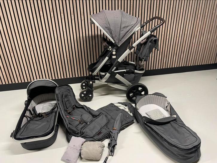 Joolz Geo duo - grijs - zeer volledige set, Kinderen en Baby's, Kinderwagens en Combinaties, Gebruikt, Kinderwagen, Overige merken