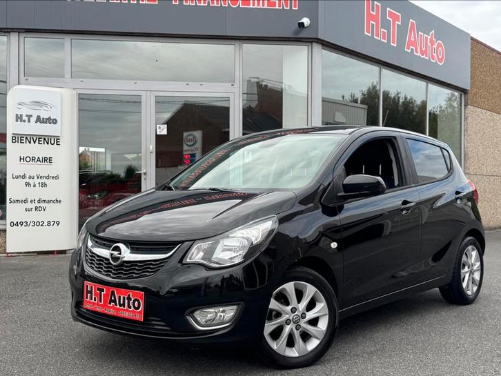 Opel KARL 1.0ess/cosmo/euro6b/leer/airco/12 maanden garantie, Auto's, Opel, Bedrijf, Te koop, Karl, ABS, Adaptive Cruise Control