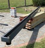 Aluminium Dakgoot - pergola dakgoot, Doe-het-zelf en Bouw, Buizen en Afvoer, Ophalen, Aluminium, 4 tot 6 meter, Zo goed als nieuw