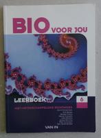BIO voor jou - leerboek 6, Livres, Livres scolaires, Comme neuf, Secondaire, Gerrit Schuermans, Biologie