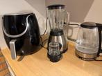 Air fryer ,mixeur/blender,bouilloire electrique en verre, Elektronische apparatuur, Keukenmixers, Ophalen, Zo goed als nieuw