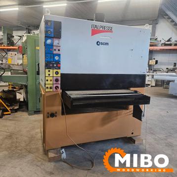 Scm breedbandschuurmachine 1100mm schuurmachine breed 1100 disponible aux enchères