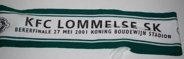 Sjaal Lommelse SK / Bekerfinale Mei 2001  / Brussel beschikbaar voor biedingen