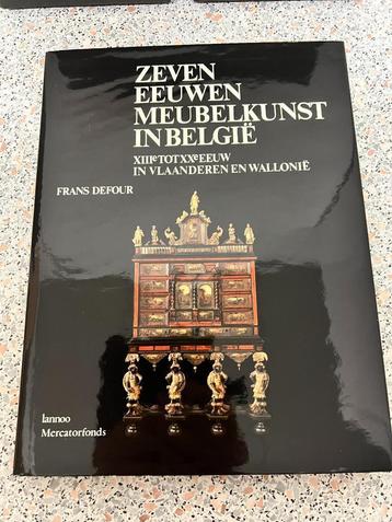 Zeven eeuwen meubelkunst in België. beschikbaar voor biedingen