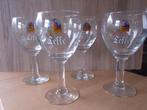 4 verres à leffe , grand modèle , 6€ le lot, Collections, Enlèvement, Comme neuf, Leffe