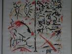 abstracte litho Joseph Boys Johnny Michel en Jan Janssen, Antiek en Kunst, Ophalen