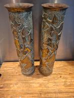 2 obussen trench art, Verzamelen, Ophalen of Verzenden