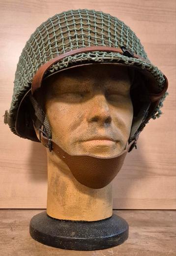 Casque US Airborne Para ww2, Enlèvement ou Envoi, Armée de terre, Casque ou Béret