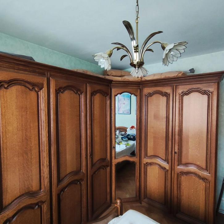 Hoekkast-reeds gedemonteerd, Huis en Inrichting, Slaapkamer | Complete slaapkamers, Zo goed als nieuw, Ophalen