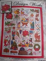 Borduurpakket Christmas ABC van Design Works, Hobby & Loisirs créatifs, Broderie & Machines à broder, Envoi, Neuf, Set à broder