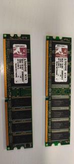 2 x Mémoire DDR1 Kingston 1Go, Informatique & Logiciels, Mémoire RAM, Enlèvement ou Envoi, DDR, Utilisé, Desktop