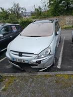 Peugeot 307 sw 2L HDI110 voor onderdelen of te repareren, Auto's, Peugeot, Te koop, Zilver of Grijs, ABS, Break