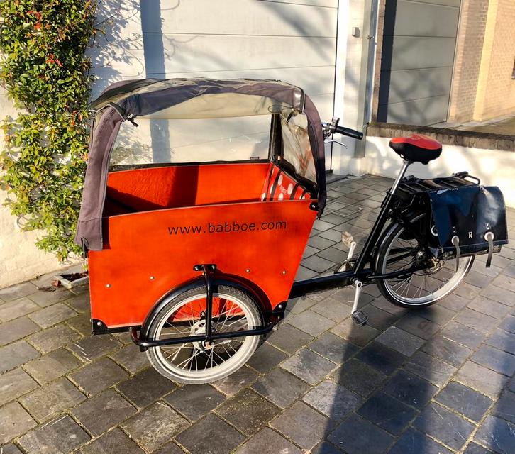 Vélo cargo électrique Babboe Big - E, Vélos & Vélomoteurs, Vélos | Vélos avec bac, Électrique, Enlèvement