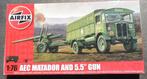 AIRFIX Camion Matador et canon, Hobby en Vrije tijd, Modelbouw | Auto's en Voertuigen, 1:50 of kleiner, Verzenden, Nieuw, Truck