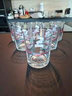 6 VINTAGE CINZANO-glazen. Jaren 60, 70., Ophalen of Verzenden, Zo goed als nieuw