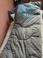 slaapzak quechua L grijs/blauw, Caravans en Kamperen, Ophalen, Gebruikt