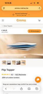 Emma topper 160 * 200 NIEUW, Huis en Inrichting, Ophalen, Matras, 200 cm, 160 cm