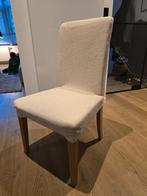 Lot de 6 chaises IKEA Bergmund pieds en chêne, Gris, Comme neuf, Enlèvement, Cinq, Six Chaises ou plus