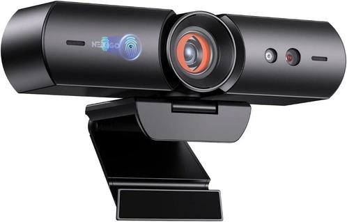 NexiGo HelloCam Webcam 1080p, Computers en Software, Webcams, Nieuw, Bedraad, Windows, Monitorclip, Facetracking, Fotofunctie