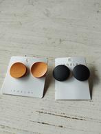 2 paar grote ronde oorbellen, Overige materialen, Overige kleuren, Nieuw, Ophalen of Verzenden