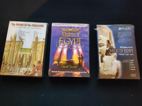 Egypte dvd documentaires lot, Cd's en Dvd's, Dvd's | Documentaire en Educatief, Zo goed als nieuw, Ophalen of Verzenden