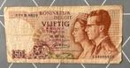 Bankbiljet 50 Belgische Franken, Postzegels en Munten, Bankbiljetten | België, Ophalen of Verzenden