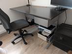 Ikea bureau + bureaustoel, Huis en Inrichting, Bureaus, Ophalen, Gebruikt, Bureau