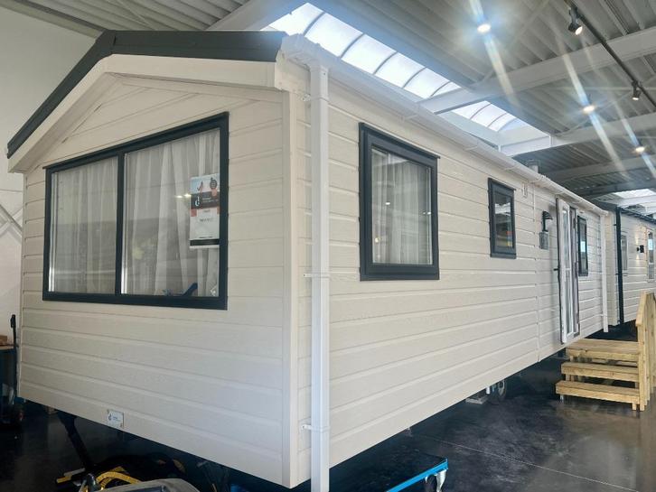 Nieuwe stacaravan 900x315 onmiddellijk leverbaar, Caravans en Kamperen, Stacaravans, tot en met 4, Ophalen