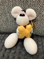 Peluche Diddl 13 cm avec salopette rouge et lettre N, Collections, Enlèvement ou Envoi, Diddl, Peluche