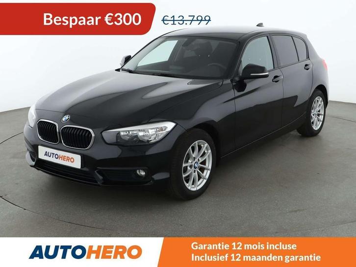 BMW 1 Serie 116 116d (bj 2018, automaat), Auto's, BMW, Te koop, 1 Reeks, ABS, Airbags, Airconditioning, Bluetooth, Boordcomputer