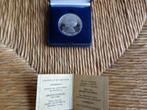 Zilveren medaille van Koningin Beatrix der Nederlanden 1988, Postzegels en Munten, Zilver, Ophalen