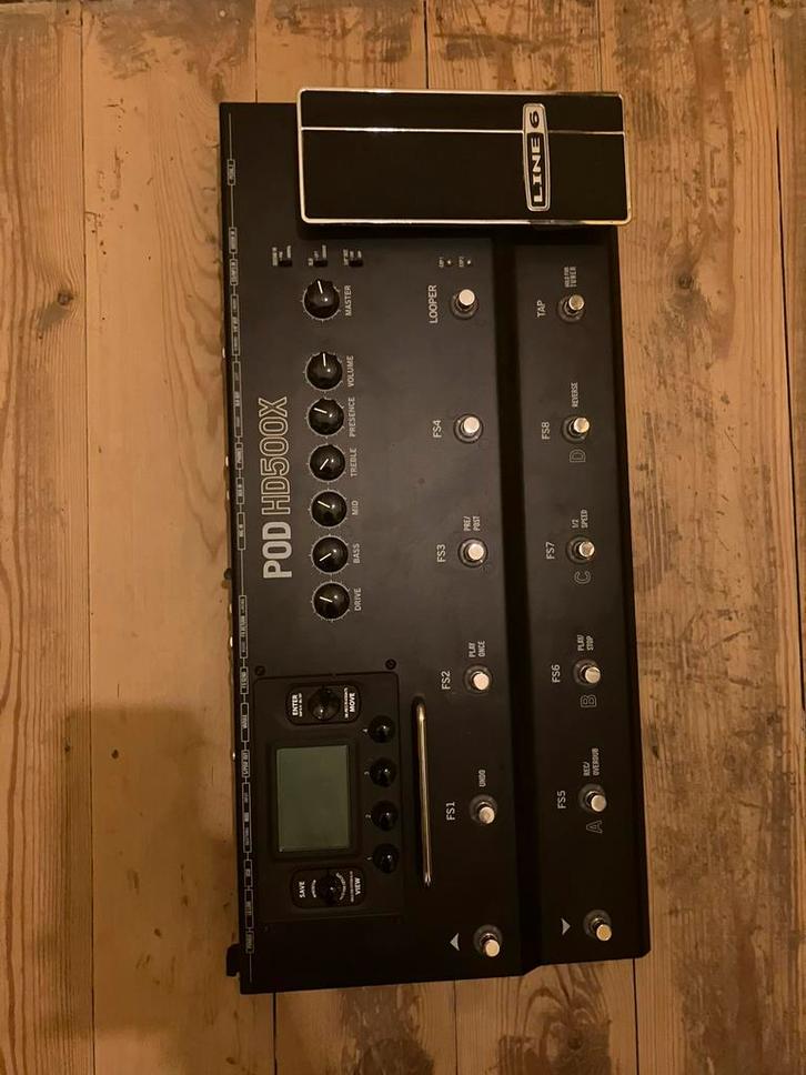 Line 6 POD HD500X + Gator gigbag, Muziek en Instrumenten, Effecten, Gebruikt, Ophalen