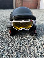 Skihelm + bril, Ophalen, Zo goed als nieuw