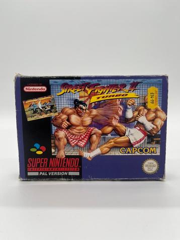 Street Fighter 2 II Turbo Super Nintendo Snes - Cib Pal SNSP beschikbaar voor biedingen