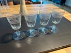 6 verres en cristal vintage, Ophalen, Zo goed als nieuw, Overige typen