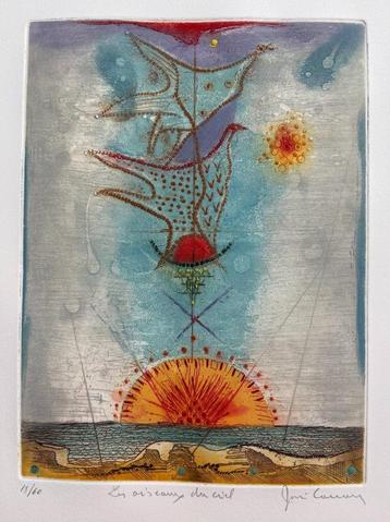 René Carcan - kleurenets beschikbaar voor biedingen