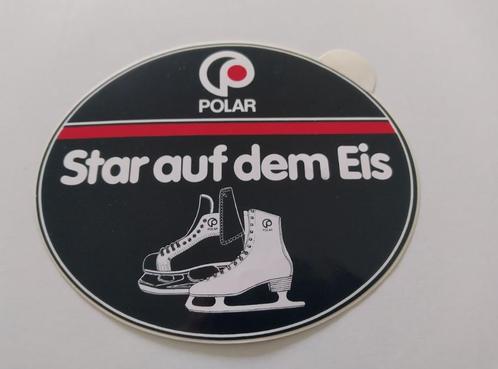 Vintage Sticker - Polar - Star auf dem Eis - Schaatsen, Verzamelen, Stickers, Zo goed als nieuw, Merk, Ophalen of Verzenden