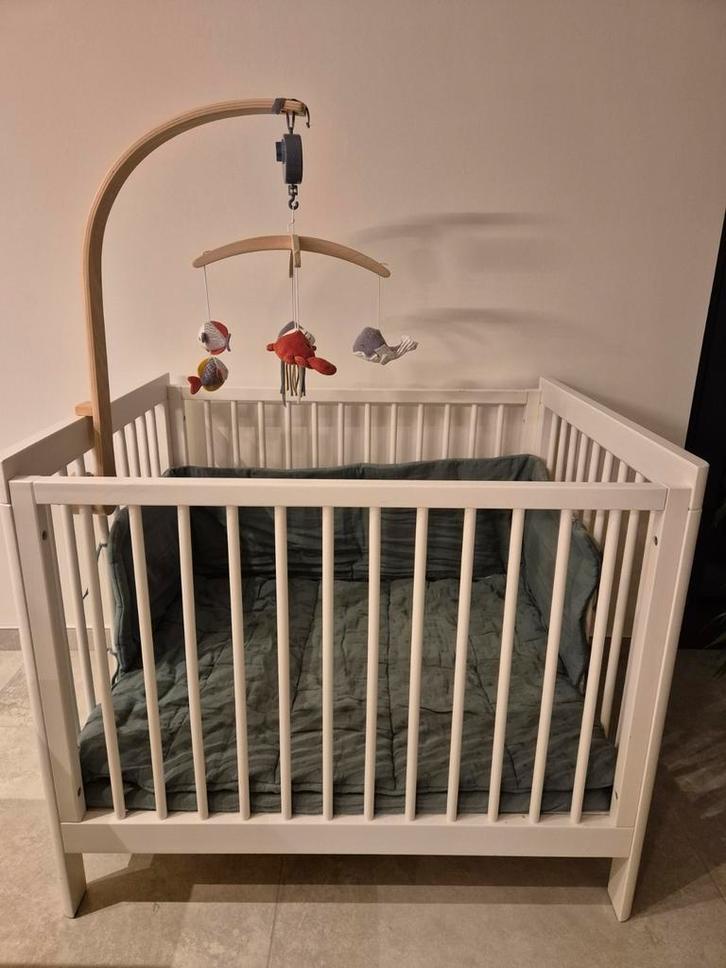 Baby park Troll 80x100cm - wit, Kinderen en Baby's, Babyparken, Gebruikt, Ophalen