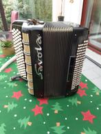 Goed spelende accordeon, Muziek en Instrumenten, Gebruikt, Met riemen, Knopaccordeon, Ophalen