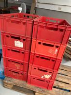 Bacs en plastique rouges, Moins de 35 cm, Comme neuf, Enlèvement, Boîte ou Caisse