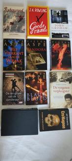 boeken thrillers, België, Pieter Aspe, Ophalen, Gelezen