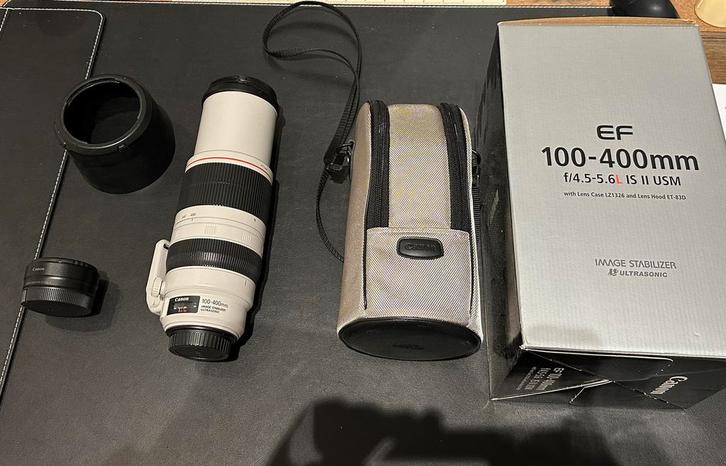 Canon EF 100-400 f4.5-5.6 L IS II USM, TV, Hi-fi & Vidéo, Photo | Lentilles & Objectifs, Téléobjectif, Enlèvement