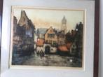 litho stadszicht Lier, Ophalen of Verzenden