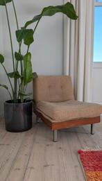 Vintage zetel fauteuil, Ophalen, Gebruikt