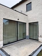 2 grote aluminium ramen zwart – BEN-woning, Doe-het-zelf en Bouw, Ophalen, Raamkozijn, Aluminium, Zo goed als nieuw