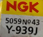 Bougie de préchauffage NGK Y-939J, Enlèvement ou Envoi, Neuf