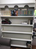 Bibliothèque en bois "Années 70", Ophalen of Verzenden, Eikenhout