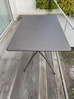 Tuintafel bruin, Tuin en Terras, Tuintafels, Ophalen, Zo goed als nieuw, Metaal
