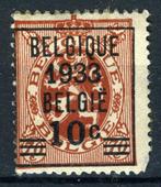 (B) 375 MNH 1933 - Heraldieke leeuw, Postzegels en Munten, Postzegels | Europa | België, Ophalen of Verzenden, Postfris, Postfris